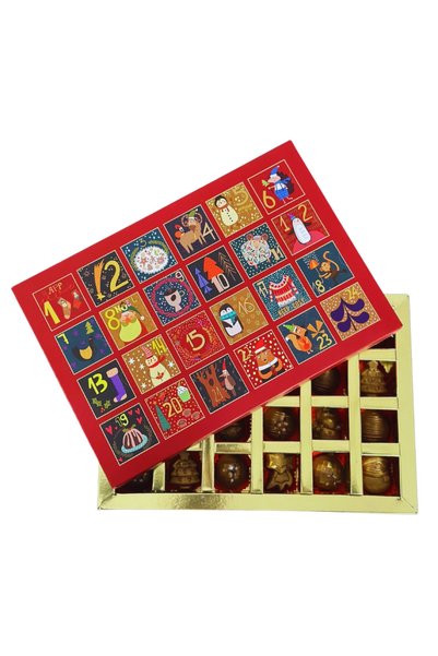 SHEBY'S Sheby’s Advent Calendar Chocolate – Premium Yeni Yıl Hediye Kutusu 24’lü