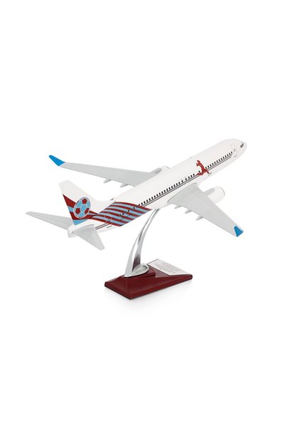 Genel Markalar Zek Upp ZekUpp - Maket Uçak Boeing 737-800 1/100 - BORDO MAVİ ...
