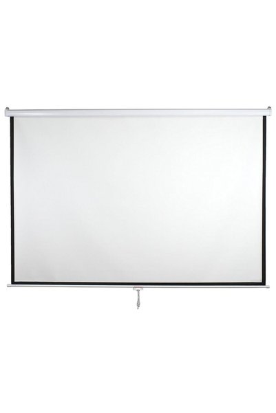 CODEGEN AX-20 200x200 cm Storlu Manuel Projeksiyon Perdesi (Arkası Siyah Fonlu)