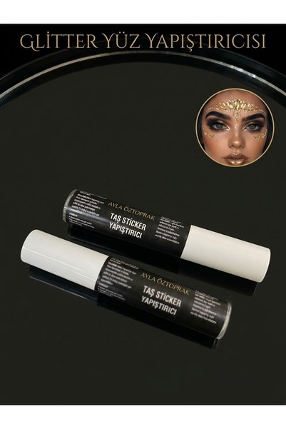 AYLA ÖZTOPRAK Profesyonel Glitter yüz taşı yapıştırıcısı 10 ml