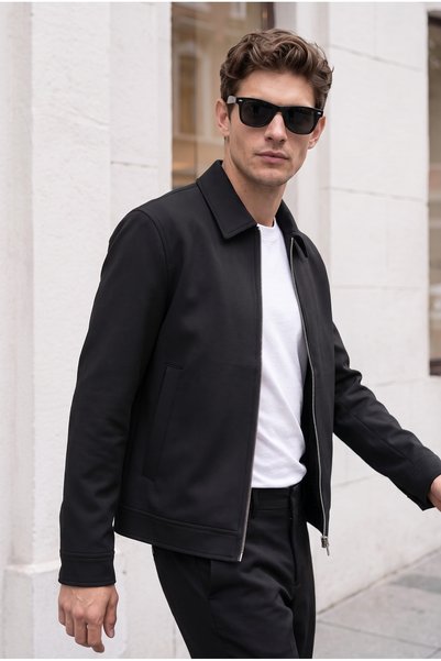 BASEL.CO Baharlık Basic Double Relax Thin Jacke