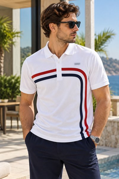 nutika Polo Collar Premium T-Shirt