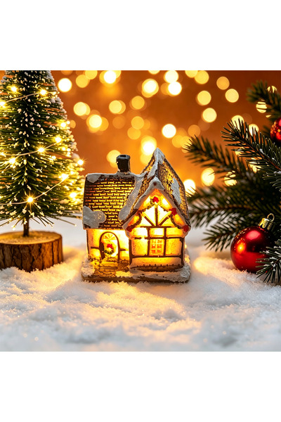 Choice with AG battery D Christmas House Light Decorations For Home Ornaments...