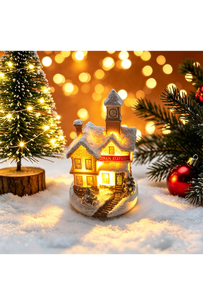 Choice with AG battery L Christmas House Light Decorations For Home Ornaments...