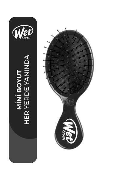 Wet Brush Mini Detangler Detangling Hair Brush Black
