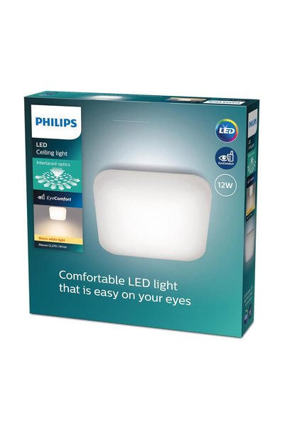 Philips Mauve Kare Plafonyer 12w 2700k
