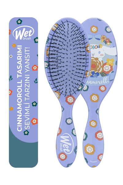 Wet Brush Hello Kitty&Friends Dolaşık Açıcı Çocuk Saç Fırçası / Tarak Cinnama...