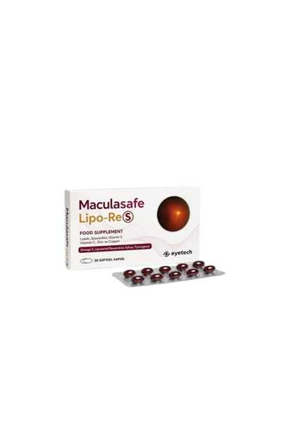 Generic Brand MACULASAFE LİPO RES أوميغا 3 • لوتين • زياكسانتين • زعفران • ري...