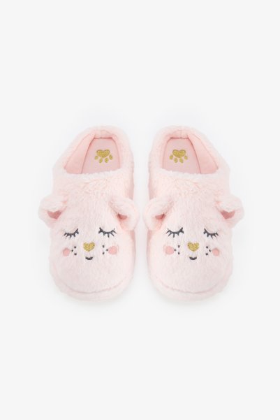 Penti Açık Pembe Sleepy Bear Terlik