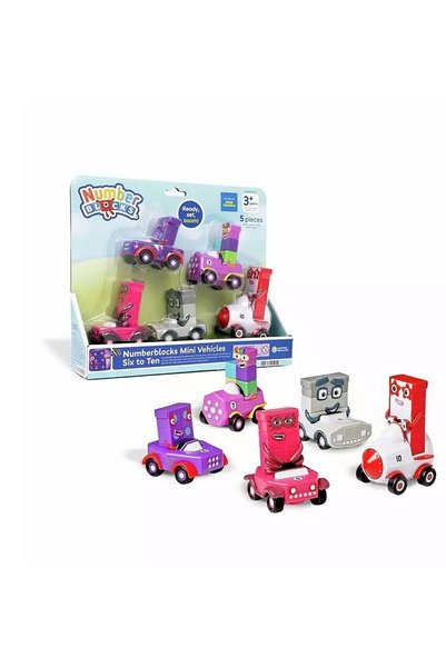 Learning Resources Numberblocks 6-10 Mini Vehicles Hm96928-Uk