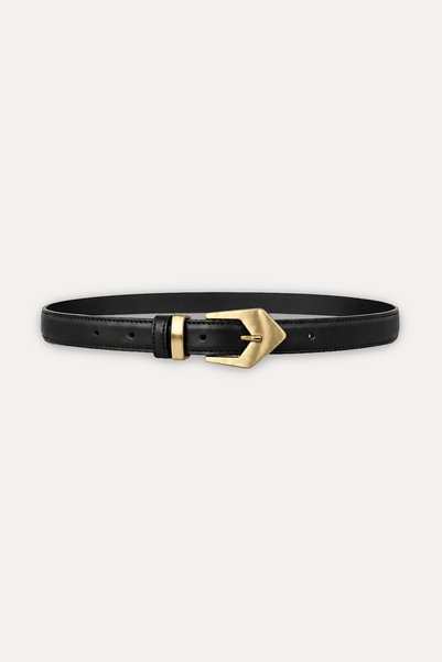 VATKALI Asymmetrical Buckle Leather Belt