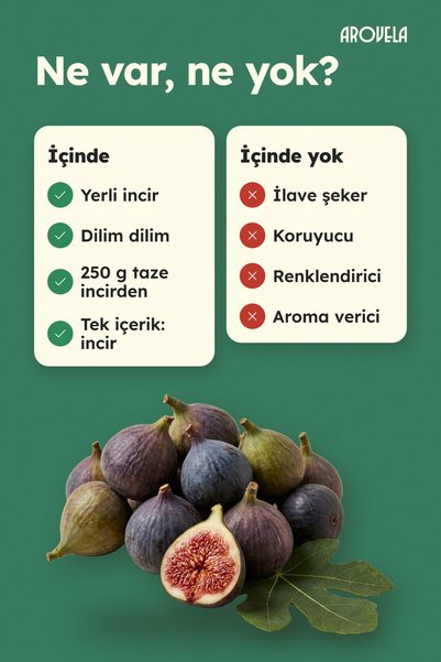 Arovela Geothermal Drying Fig 50 g X 6 Packs