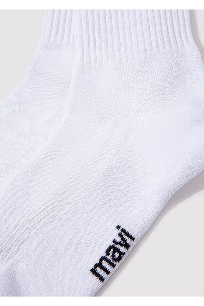 Mavi White (6 Pieces) Socks