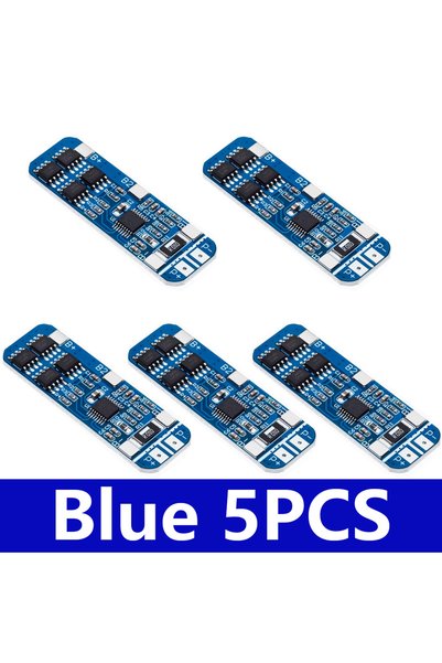 Choice3 Blue 5PCS 1~5PCS Li-ion Lithium Battery Protection Board, BMS Charger...