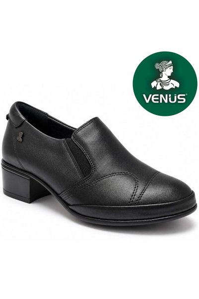 Venüs Varles Genuine Leather Comfort Orthopedic Women's Classic Heeled Shoes ...
