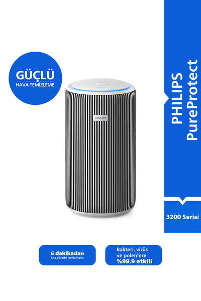Philips PureProtect HEPA Çift Fanlı Air+ Akıllı Hava Temizleyici Lavanta yağı hediye