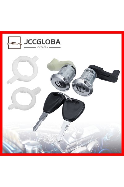 Choice Left+Right Car Door Lock Barrel Cylinder with 2 Key for Renault Megane...