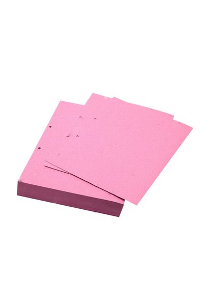 Dilman Folder Divider Cardboard A5 Pink 100 Pieces of Divider Cardboard for F...