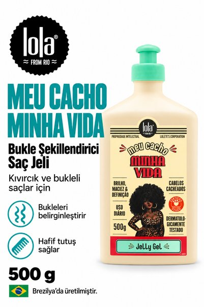 Lola From Rio Meu Cacho Minha Vida Jelly Gel Bukle Belirginleştirici ve Şekil...