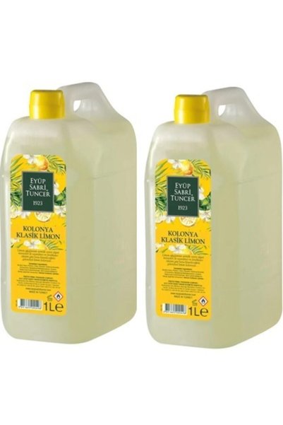 Eyüp Sabri Tuncer Bidon Limon Kolonyası 1 lt x2 Adet