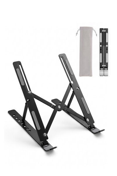 Duravel Adjustable Aluminium Laptop Stand, 7-Level Foldable Portable Notebook...
