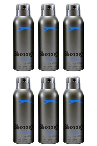 Slazenger ACTİVE SPORT MAVİ DEODORANT 150 ML 6 ADET