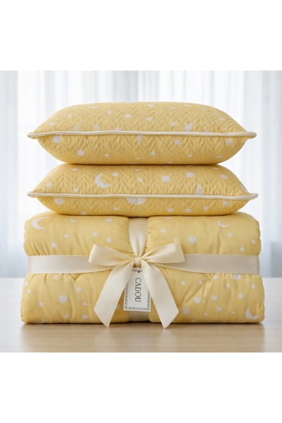 Ralex Pachet PROMO Primăvară Pilotă 160x200 cm + 2 perne 50x70 cm, model Lună...