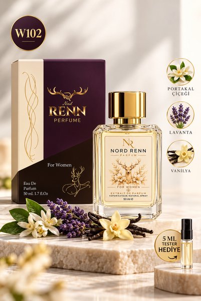 NORD RENN W102-Lbre İntense muadili-Gün Boyu Kalıcı Premium Koku Deneyimi-50 ml.