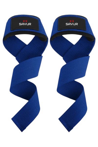 SAVUR 2 Pack Weight Lifting Straps - Padded Lifting Straps