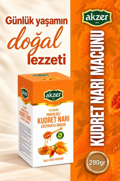 Akzer Propolisli Kudret Narı Ekstraktlı Macun