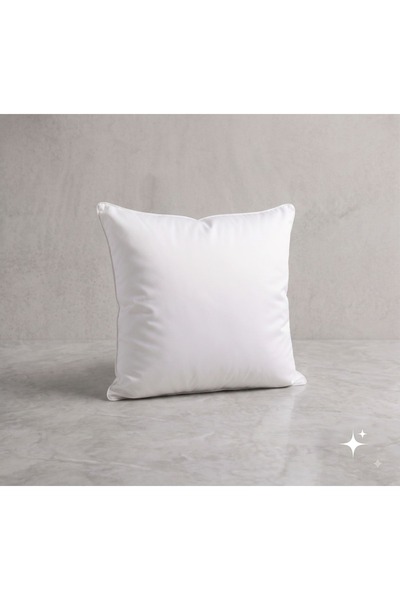 Ralex Pernă Luxury 40x40 cm, Bumbac Percale cu umplutură microgel