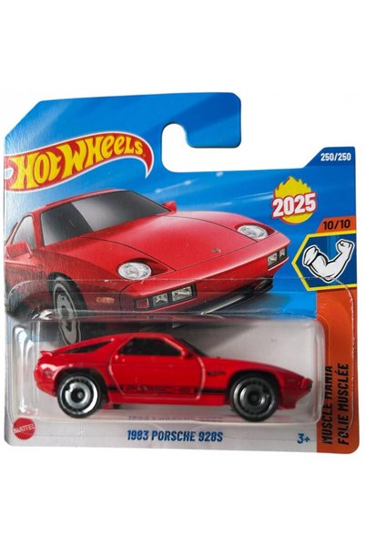 HOT WHEELS سلسلة MUSCLE MANIA FOLIE MUSCLEE - سيارة بورش 928S موديل 1983 - سي...