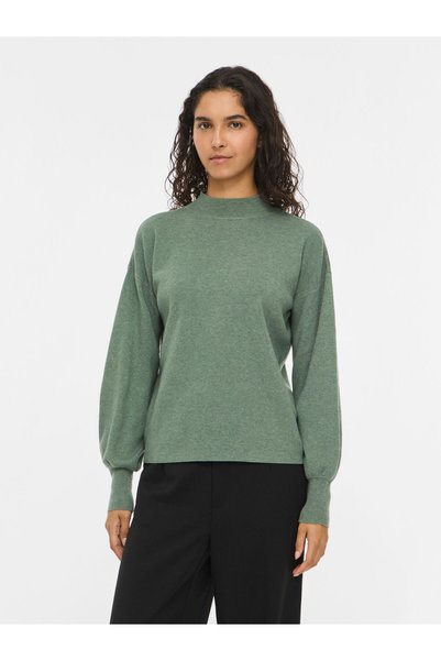 VILA Strickpullover VIKERRY Stehkragen