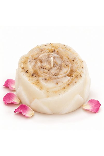 Akita Natural Skin Care Massage Candle Rose 100Gr - High Frequency