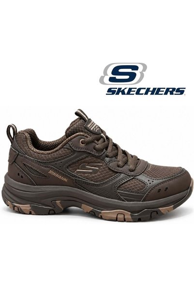 SKECHERS Trego Reeds Mill Road 180118TK Unisex Spor Ayakkabı KAHVERENGİ
