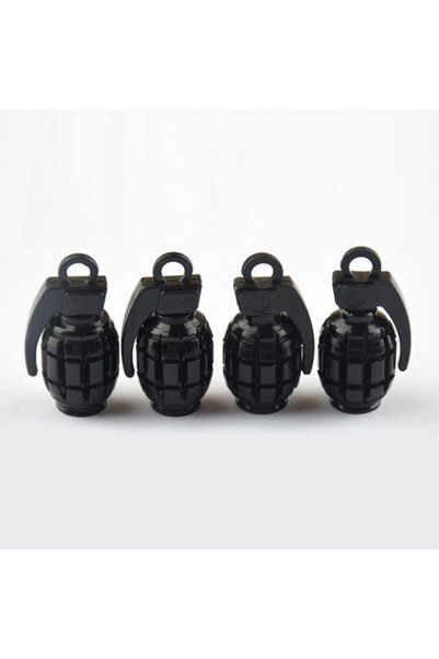 Choice6 Black 4Pcs/Set 2025 New Universal Car Truck Motocycle Bicycle Wheel T...