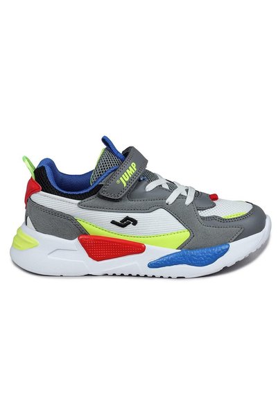 Jump 30058 Ortopedik Çocuk Spor Ayakkabı Gri
