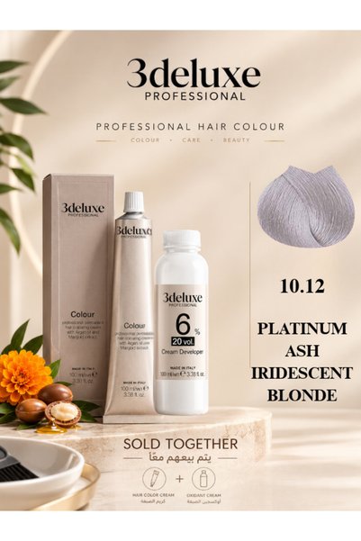 3Deluxe Professional Hair Color Cream & Cream Developer 20 vol.(6%) – 100 ml ...