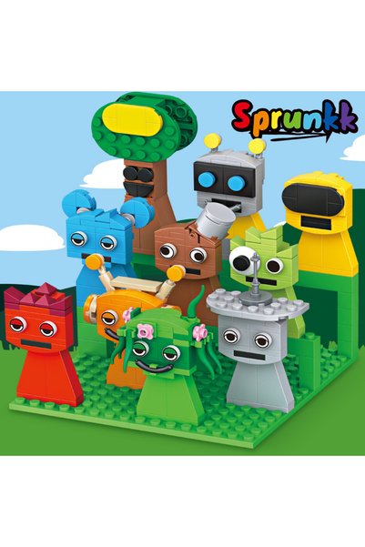 Choice 7718 9pcs MOC Figures Building Blocks Set Horror Game Figure Bricks To...