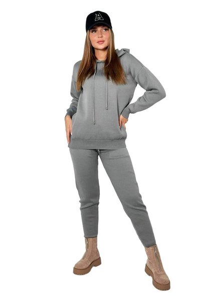Kesi Set de trening: Bluză de trening + Pantaloni Gri închis