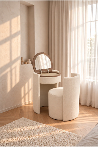 Pure Home ELİTE MAKYAJ MASASI VE BERJER