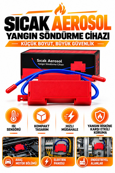 Trendhane Yangın Söndürme Pano Sigorta İçin