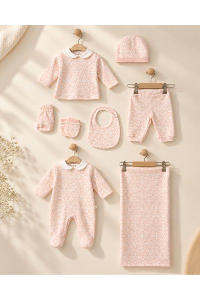 Baby shine Baby Shine 8 Piece Geometric Pattern Soft and Distinctive Newborn ...