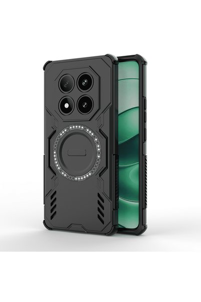 Aiyando Husa pentru Xiaomi Redmi Note 14 Pro 4G TitanGuard MagGrip Ultra-Rezi...