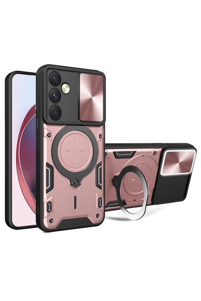 Aiyando Husa pentru Samsung Galaxy A36 cu protectie pentru camera si suport m...