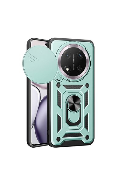 Aiyando Husa pentru Honor Magic 7 Lite Ring Armor Kickstand Tough Rugged Cove...