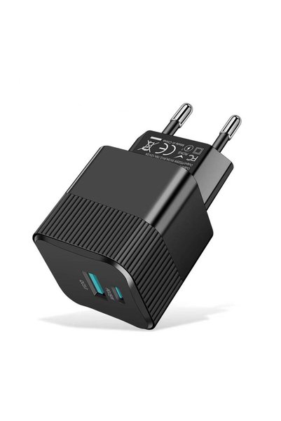 Aiyando Încărcător rapid premium pentru priza GaN USB QC3.0 Type-C PD 25W Com...