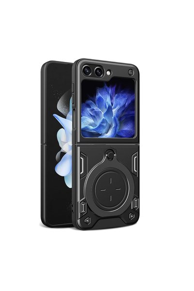 Aiyando Husa pentru Samsung Galaxy Z Flip 5 cu protectie pentru camera si sup...