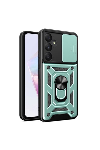 Aiyando Husă pentru Samsung Galaxy A36, tip armură, cu inel și suport, robust...