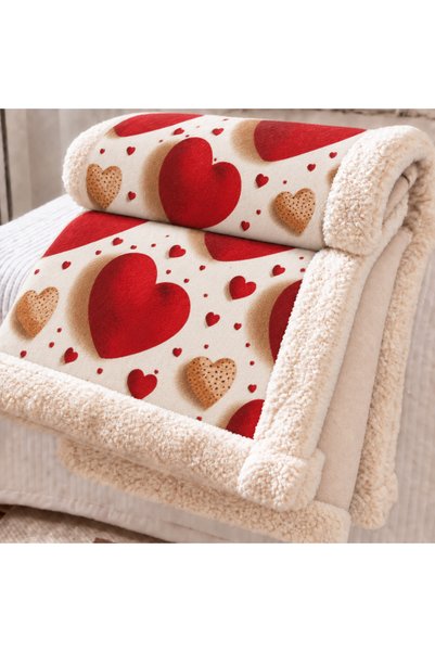 OEM Fluffy Blanket with fur, 200x230 cm, PMB040